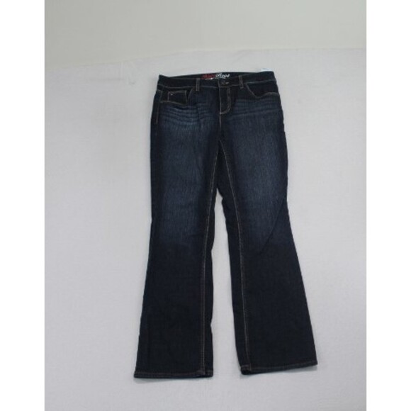 Tommy Hilfiger Women Blue Jeans Hope Boots Denim Size 8S - Picture 1 of 11
